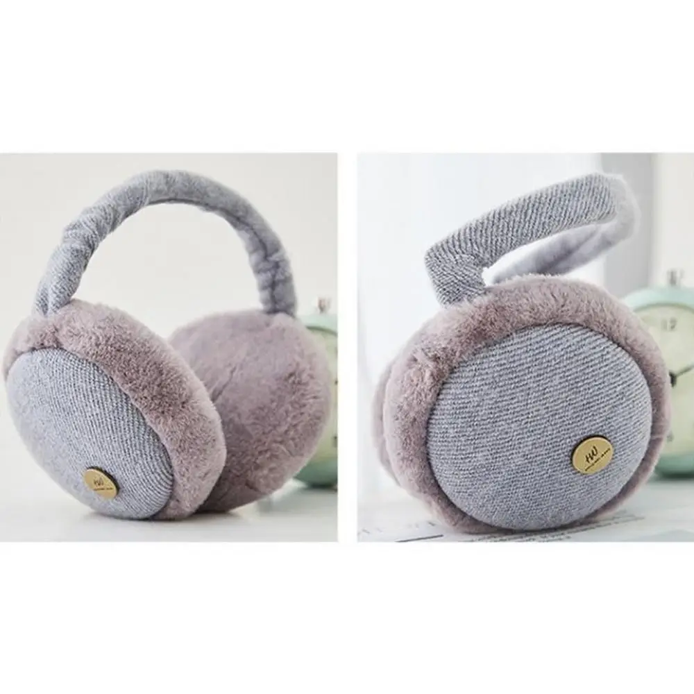 Fahion Winter Warm Earmuffs Soft Plush Ear Warmer for Women Men Earflap Outdoor Cold Protection Ear-Muffs