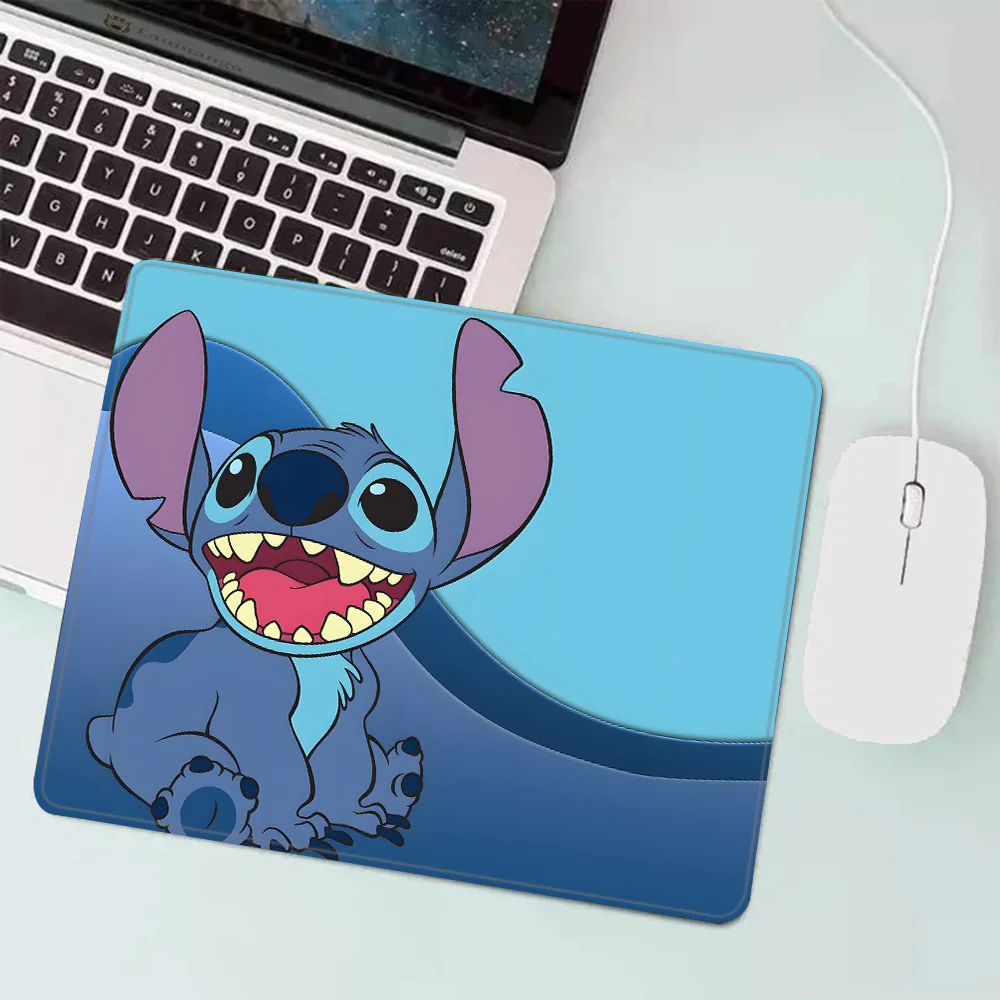 Cute Cartoon Stitch Gaming Mouse Pad XS Small Mousepad For PC Gamer Desktop Decoration Office Mouse Mat Deskmat Rug