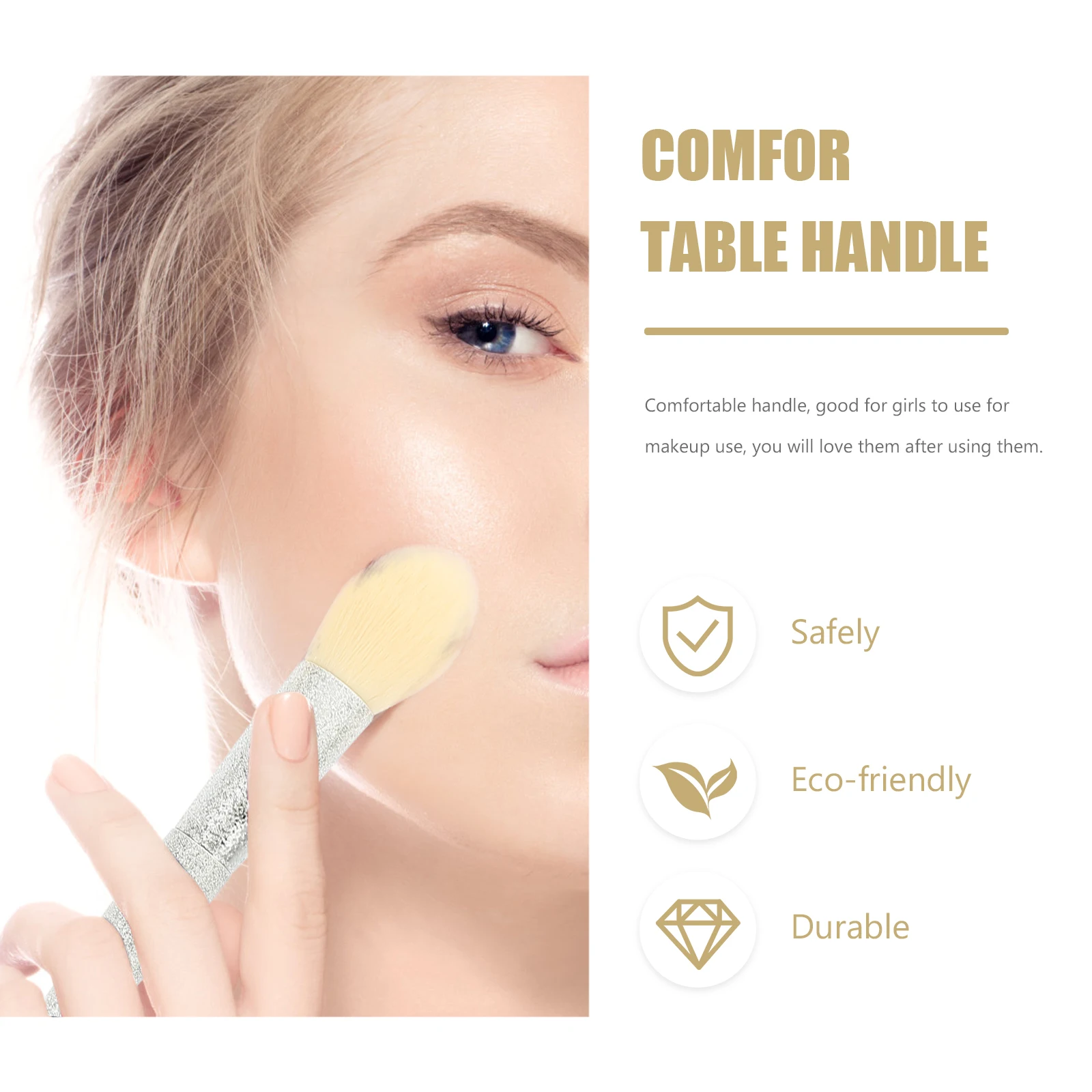 

1 set Makeup Set for Women Girls Brushes Lip Eye Blending Travel Eyeshadow Face Beauty Tools Supple Face Brush
