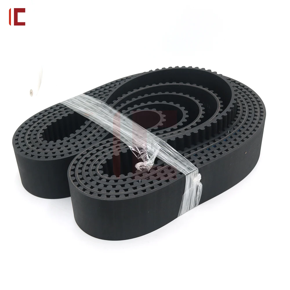 HTD 8M Timing Belt 8M Belt Length 1956mm to 2652mm 20mm 30mm HTD8M Toothed Belt HTD8M 25mm 40mm 50mm Belt HTD 8M Rubber Belt