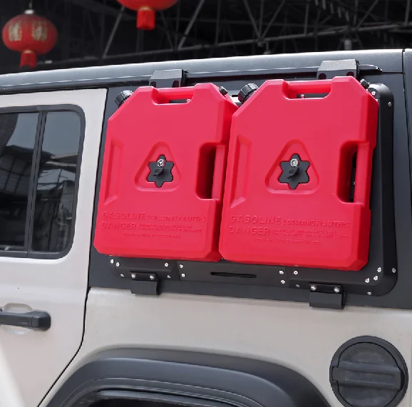 

4x4 Aluminum Car Side Window Expansion Panel Kits With 7.5L tank Bracket for Jeep Wrangler JL 2018+ Maiker Offroad