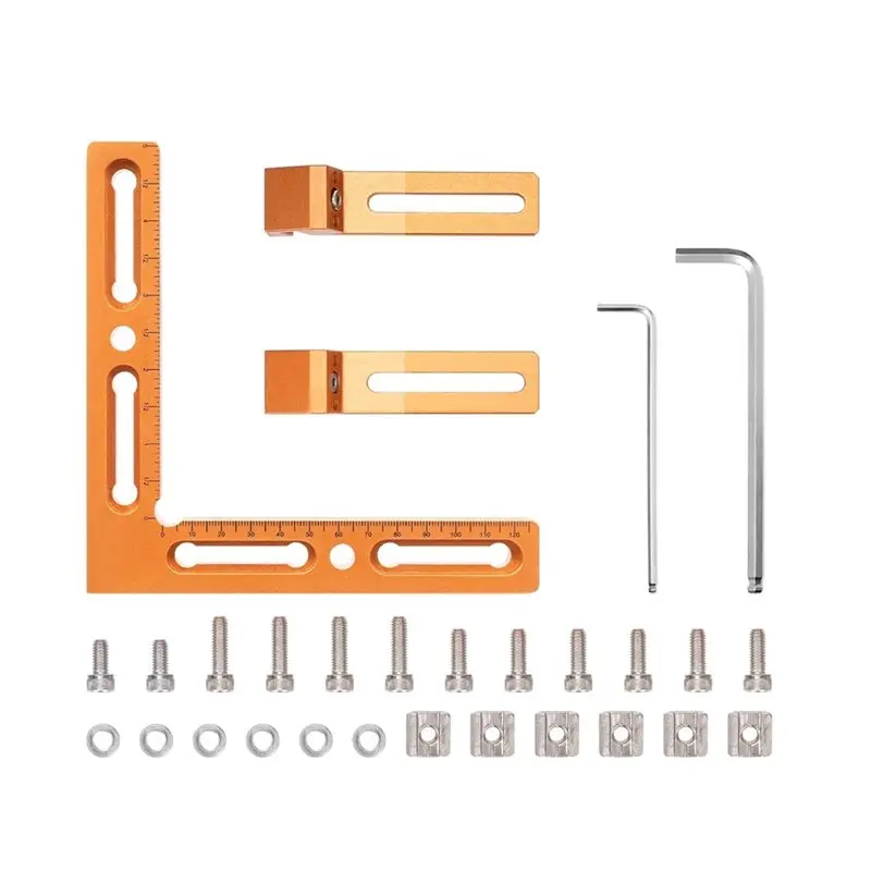 Happy New- CNC Vise, Clamps& Positioning Fixtures For T-Slot And Perforated Tables-Engraving Capabilities For DIY Projects Workp