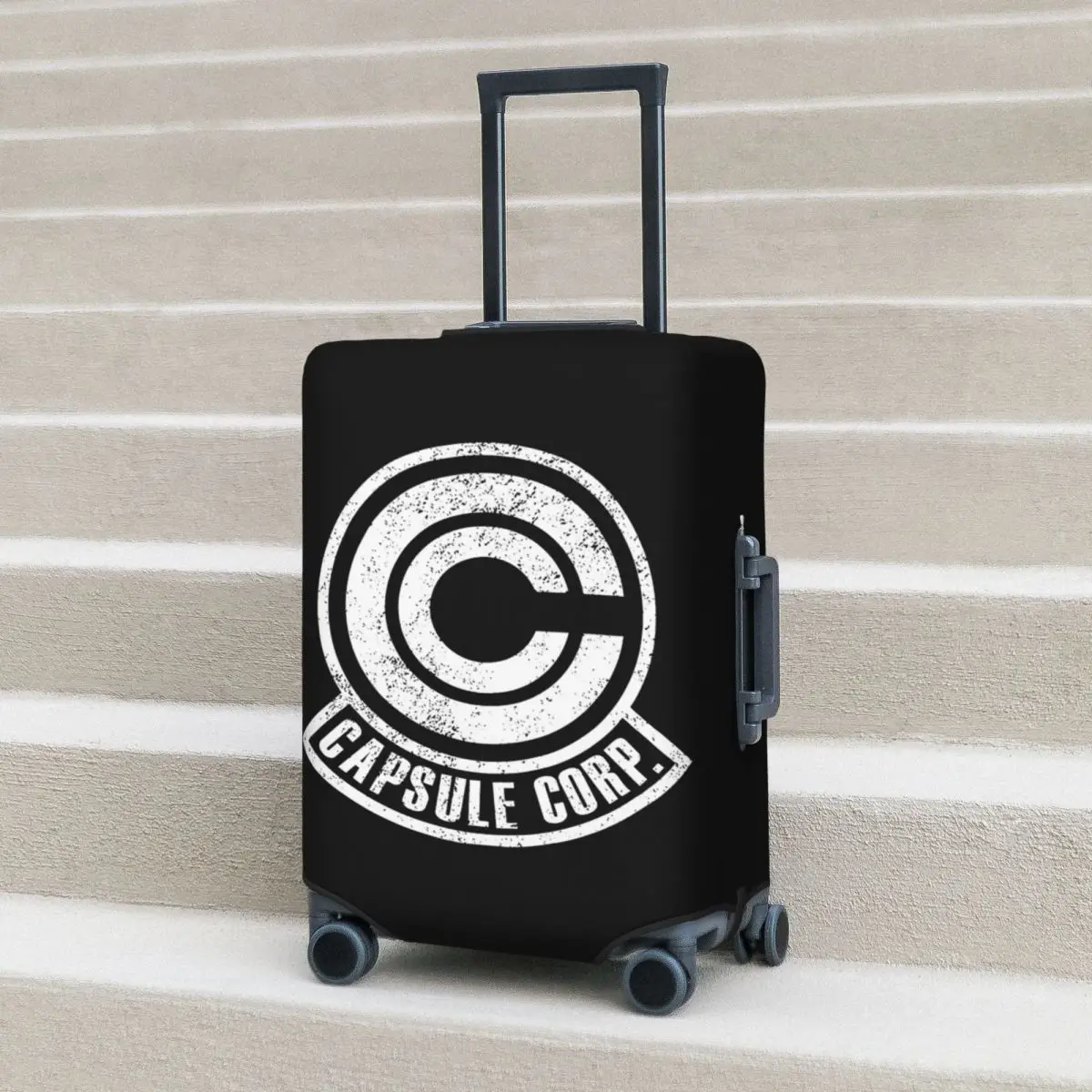 غطاء حماية لحقيبة Capsule Corp، أغطية حماية مرنة لرحلات الأمتعة مقاس 18-32 بوصة