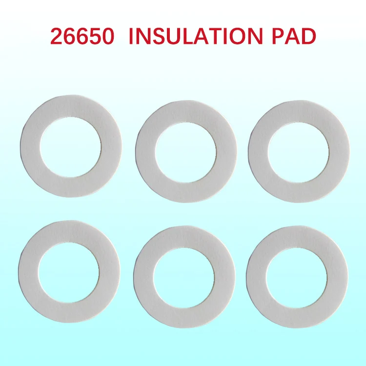 10PCS/A Lot 26650 Insulating pad Single Cell  Battery Protection