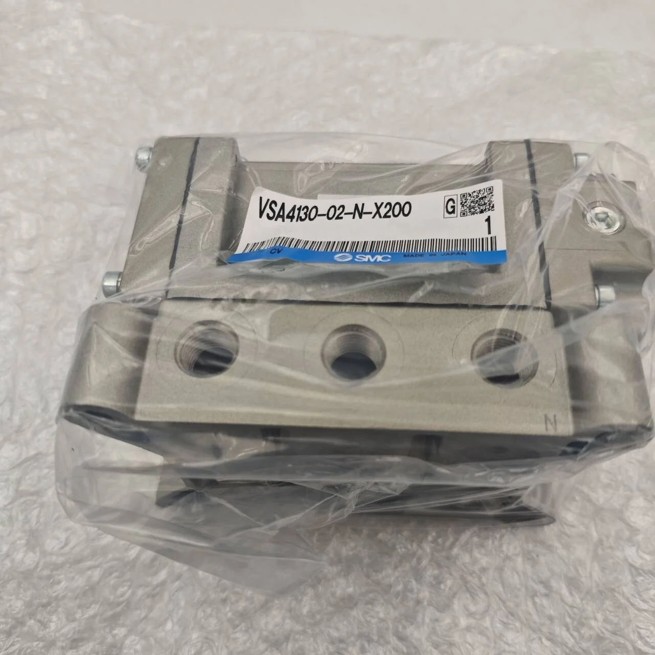 الأصلي SMC صمام الملف اللولبي للتحكم الهوائي VSA4130-02-N-X200 صمام التحكم الهوائي بخمسة تمريرات