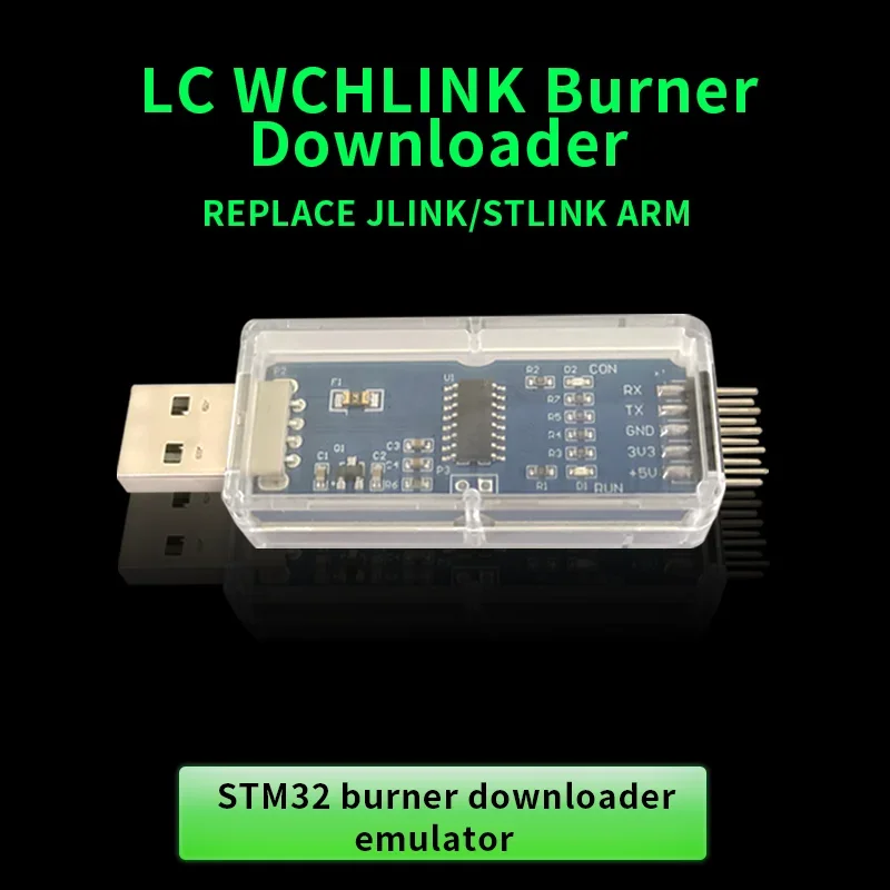 Wchlink blinkend ersetzen jlink/stlink arm stm32 brenner downloader emulator