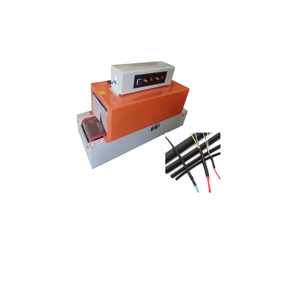 

Semi Automatic Manual Insert Plastic Tube Heat Shrinking Machine Wrapping for Wire Harness