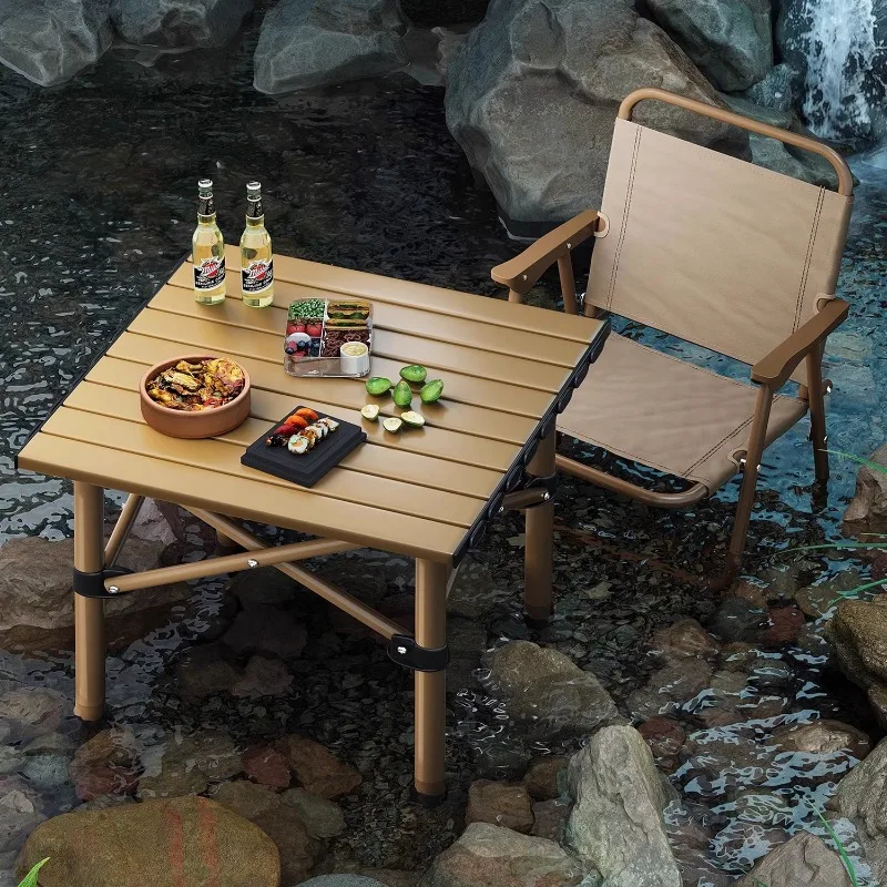 

Dining High Quality Camping Table Backyard Ecoflow Equipment Ecoflow Camping Table Waterproof Accessories Campingtisch Furniture