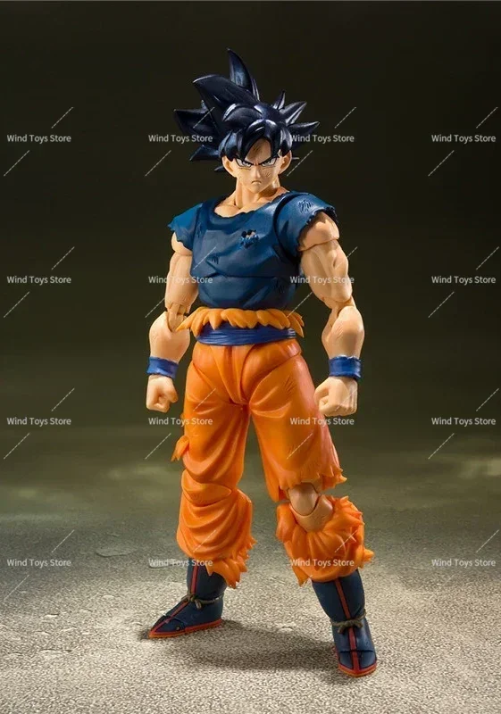 100% الأصلي بانداي لعبة دراغون بول Sh Figuarts Shf Son Goku الترا غريزة تسجيل أرقام أنيمي نموذج اللعب الشكل الهدايا #5