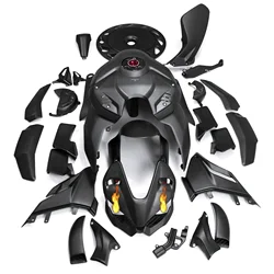 For DUCATI Streetfighter V4 V4S 2020 2021 2022 Carbon Fiber Matte Body & Frame Cover Full Fairing Kits Motorcycle Modified Parts