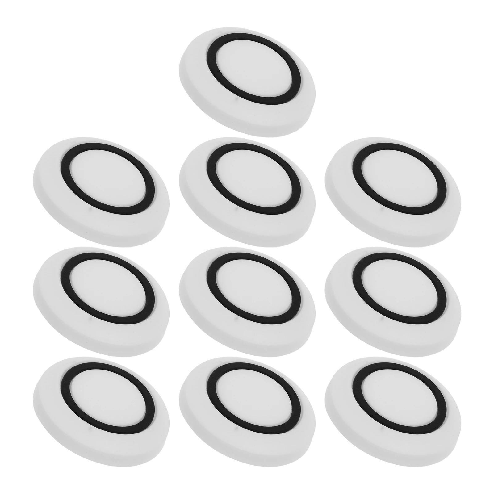 

10 Pcs Car Door Anti Collision Protectors Edge Guards Bumper Strips Black Scratch Stickers Suv Durable Rubber Universal Fit Door