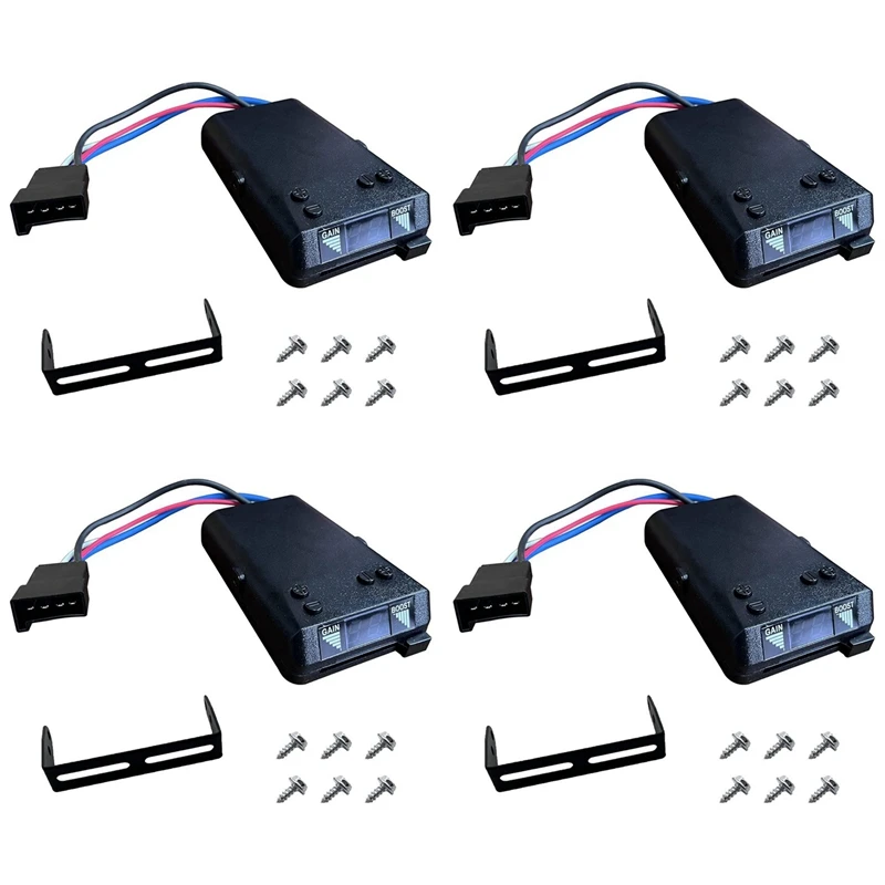 4X RV Truck Brake Controller For Trailer With 2 To 8 Braking System Electronic Trailer Brake Controller 8508211