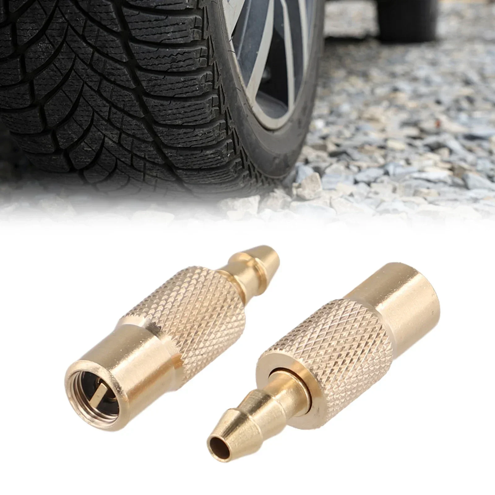 

Шланг с отверстием, клапан накачки шин, разъем, латунный автомобильный патрон 6 мм, аксессуар, воздушный насос, медная шина, полезная, высокое качество