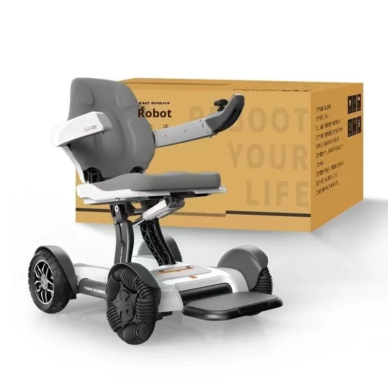 Airo Automatic Folding Electric Wheelchair Smart Remote-Controlled Mobility Scooter Disabled