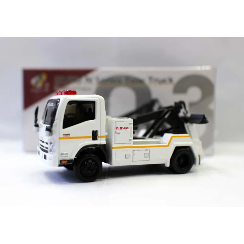 

Литой под давлением крошечный буксирный грузовик Isuzu N Suzuki Rescue Tow Thai версия, модель автомобиля из сплава, Коллекционная игрушка, подарок, сувенир, украшение для дисплея