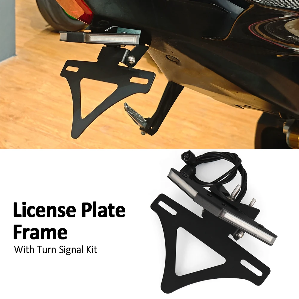 

YZFR1 License Plate Holder For YAMAHA YZF R1 2015-2025 Motorcycle Accessories Tail Tidy Fender Eliminator Bracket R1M R1 M