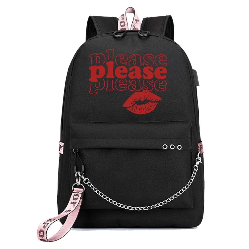 Sabrina Carpenter Please Please Please Backpacks for Men Girls School Bag for Teenager Laptop Backpack