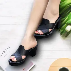 Sandals Women 2022 Luxury Brand Summer New Style Chunky Heel Sandals Sexy Heels Women's Shoes Green Sandals for Women Off Green