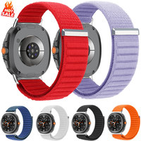 Nylon loop Band For Samsung Galaxy Watch 7 FE 6/5/pro/4/Classic/active 2 40-44mm 20mm/22mm sport bracelet huawei gt 2/e/3 strap