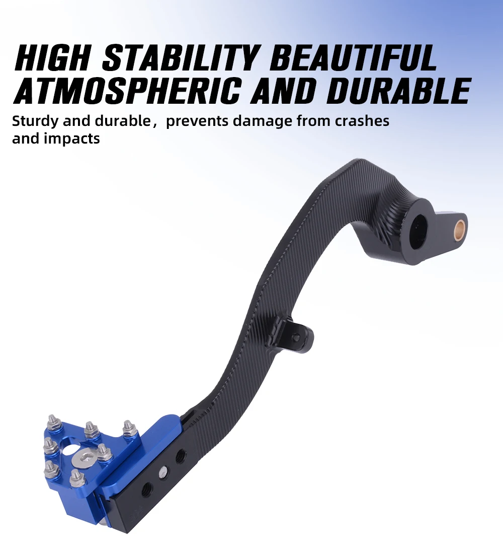 Motorcycle Footpegs Foot Rests CNC Shifter Lever Brake Levers Pedal For Yamaha YZ250F WR250F 2010-2023 YZ250FX 2015-2023 Dirt