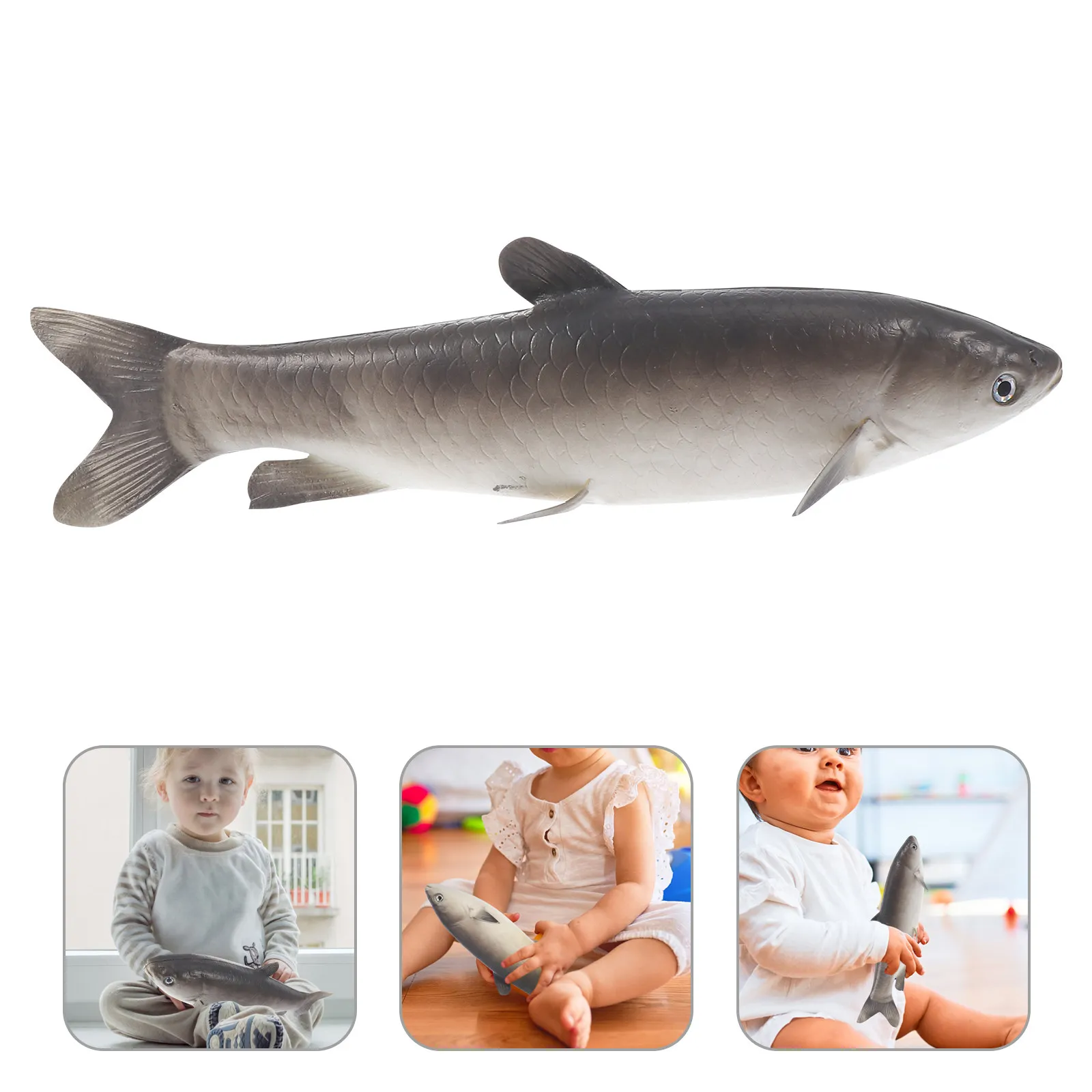 

1Pcs Ultra Realistic Artificial Fish Ornament Detailed Sculpture Desktop Aquarium Decor Living Room Shelf Display Fish