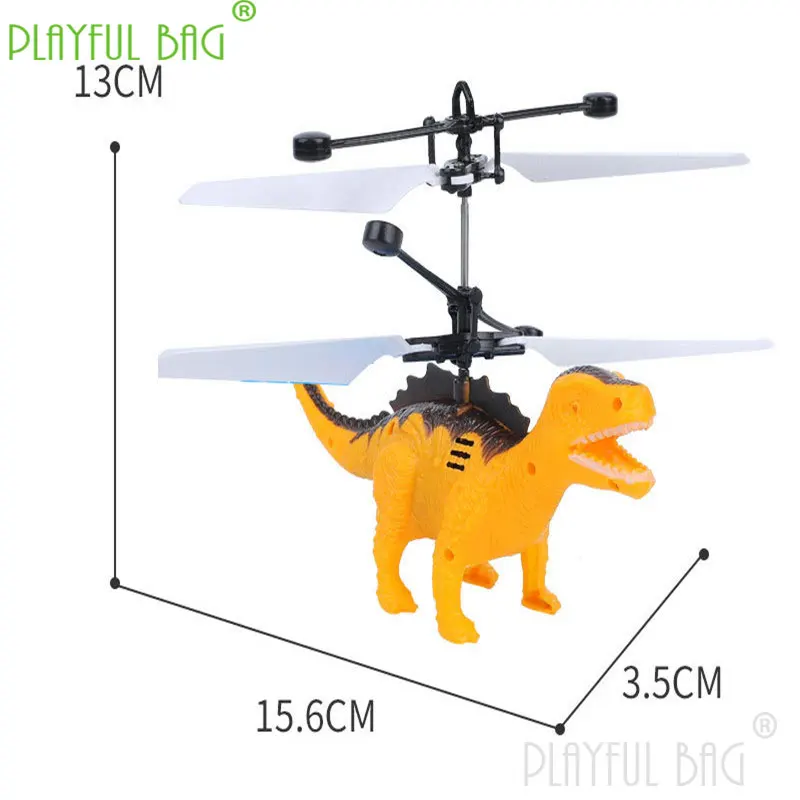 Mini Shinning LED Drone Light Gesture Sensing Dinosaur Aircraft USB Charging Flying Kids Toys Electric Toy Gifts VG104