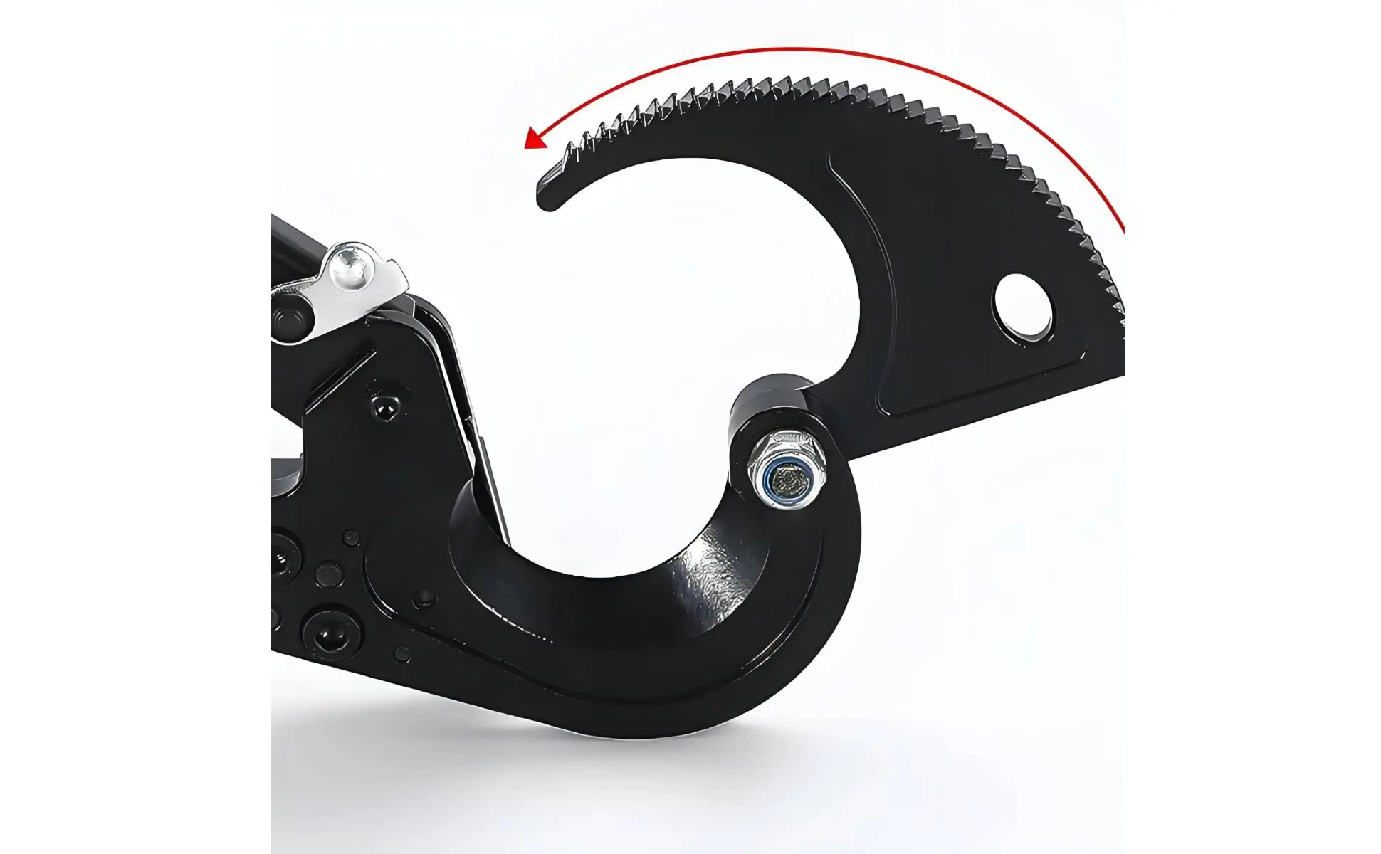 Ratcheting Cable Cutter Quick Release Heavy Duty Cable Shear Heavy-Duty Wire Cutter Non-Slip Grip Industrial Wire Cutting Tool