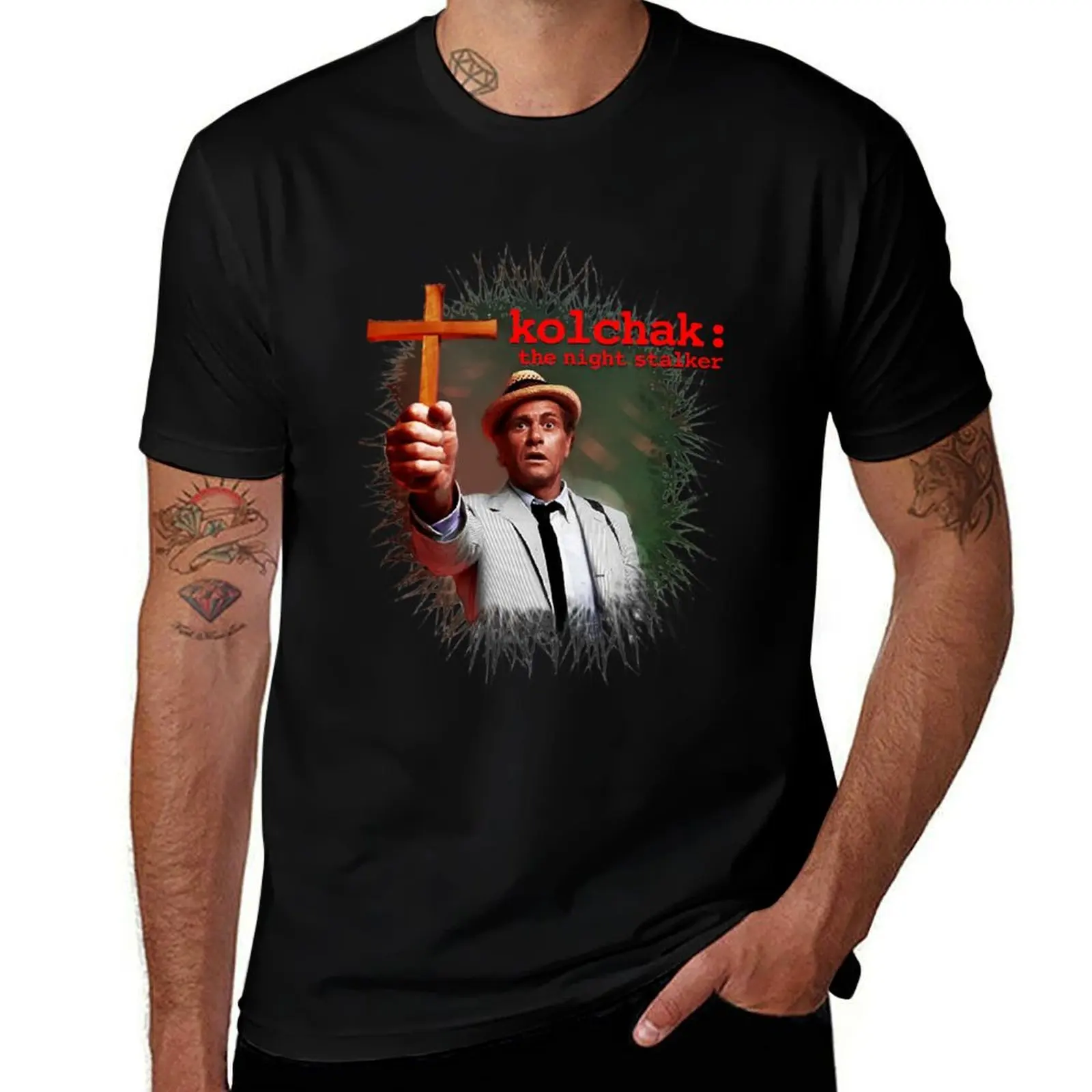 

Carl Kolchak - The Night Stalker T-Shirt t shirts for man pack cotton cotton t shirt pack t shirts for man graphic tees T-Shirt