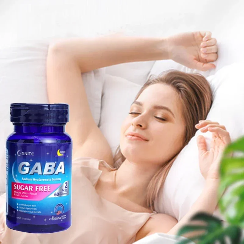 1 Bottle of Sleeping Gummie with Grape Flavor Is Good for Falling Asleep and Producing Radiant Skin