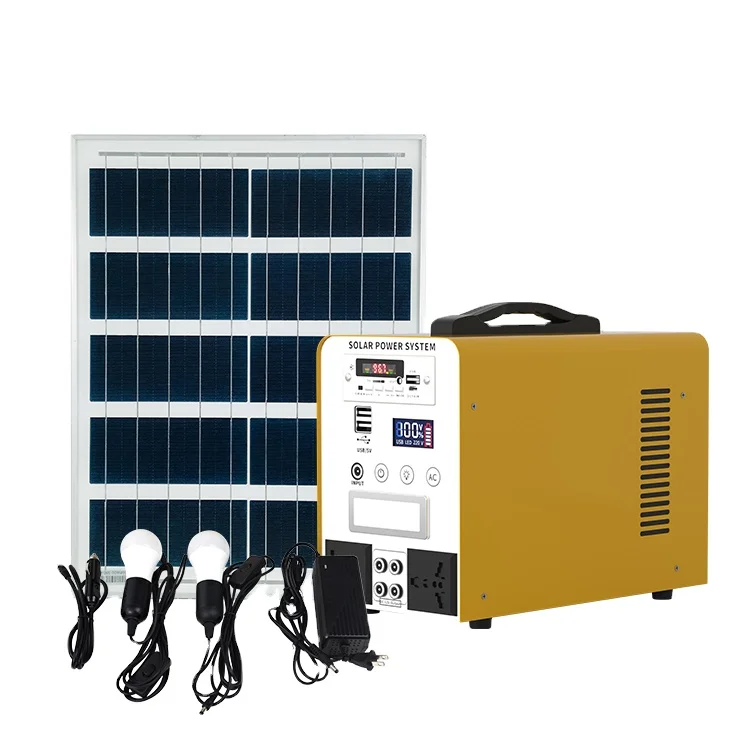 High Efficiency Portable Solar Power Plant Multifunctional 50W 100W Solar Generator