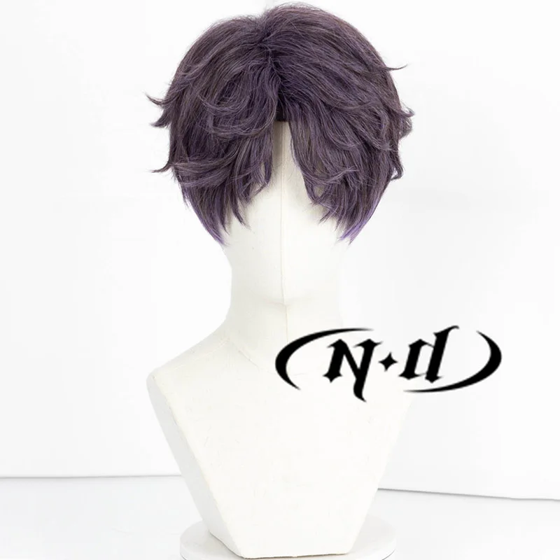 ND الحب والفضاء العميق رافاييل تأثيري خصلات الشعر المستعار ل زي لعبة موضوع حفلة كوميك كون كوزر مقاومة للحرارة الاصطناعية كانيكالون