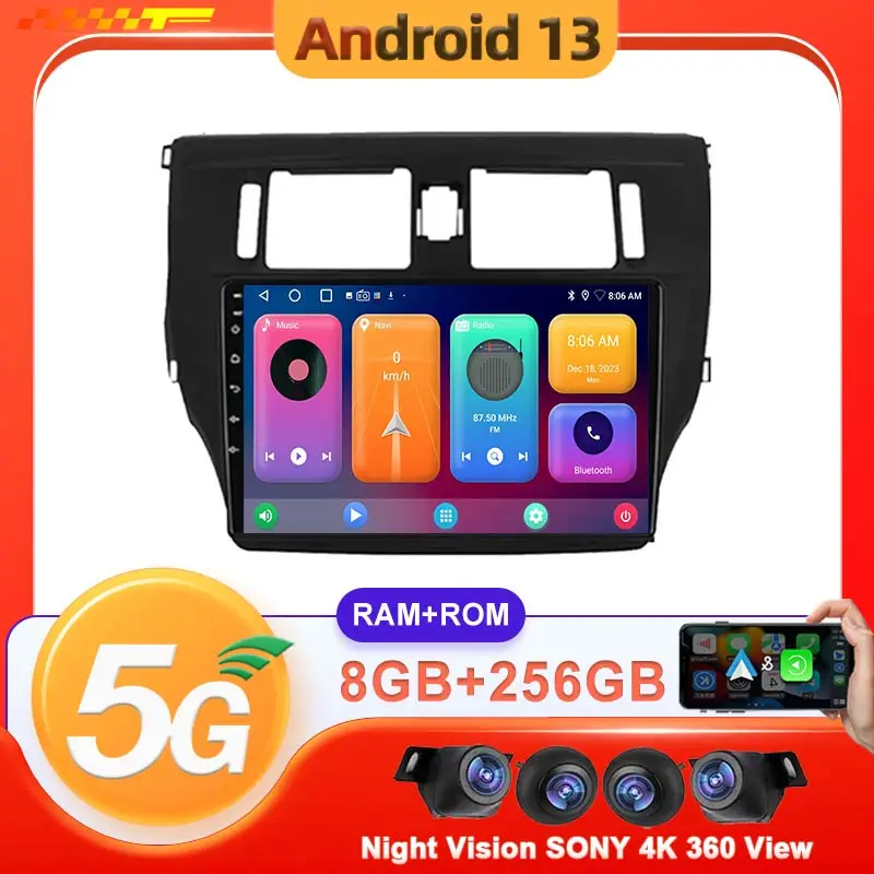 Car Android 13 For Great Wall Voleex Tengyi C30 2010-2012 Auto Multimedia Player GPS Navigation No 2din DVD QLED Screen 5G Wifi