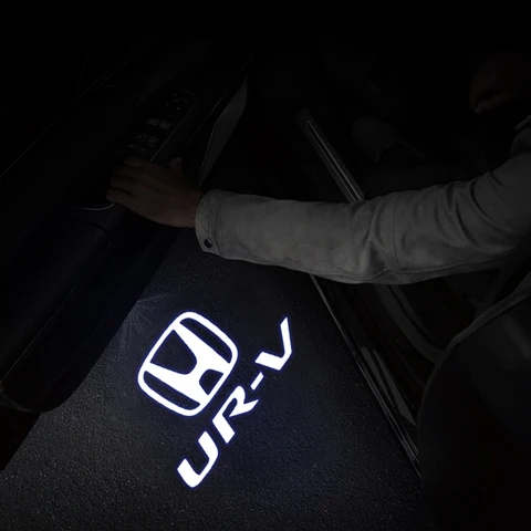 Дверь автомобиля, приветственный свет, HD беспроводной проектор, лампы, аксессуары для Honda Civic Hybrid Accord Odyssey Elysion CR-Z UR-V Spirior