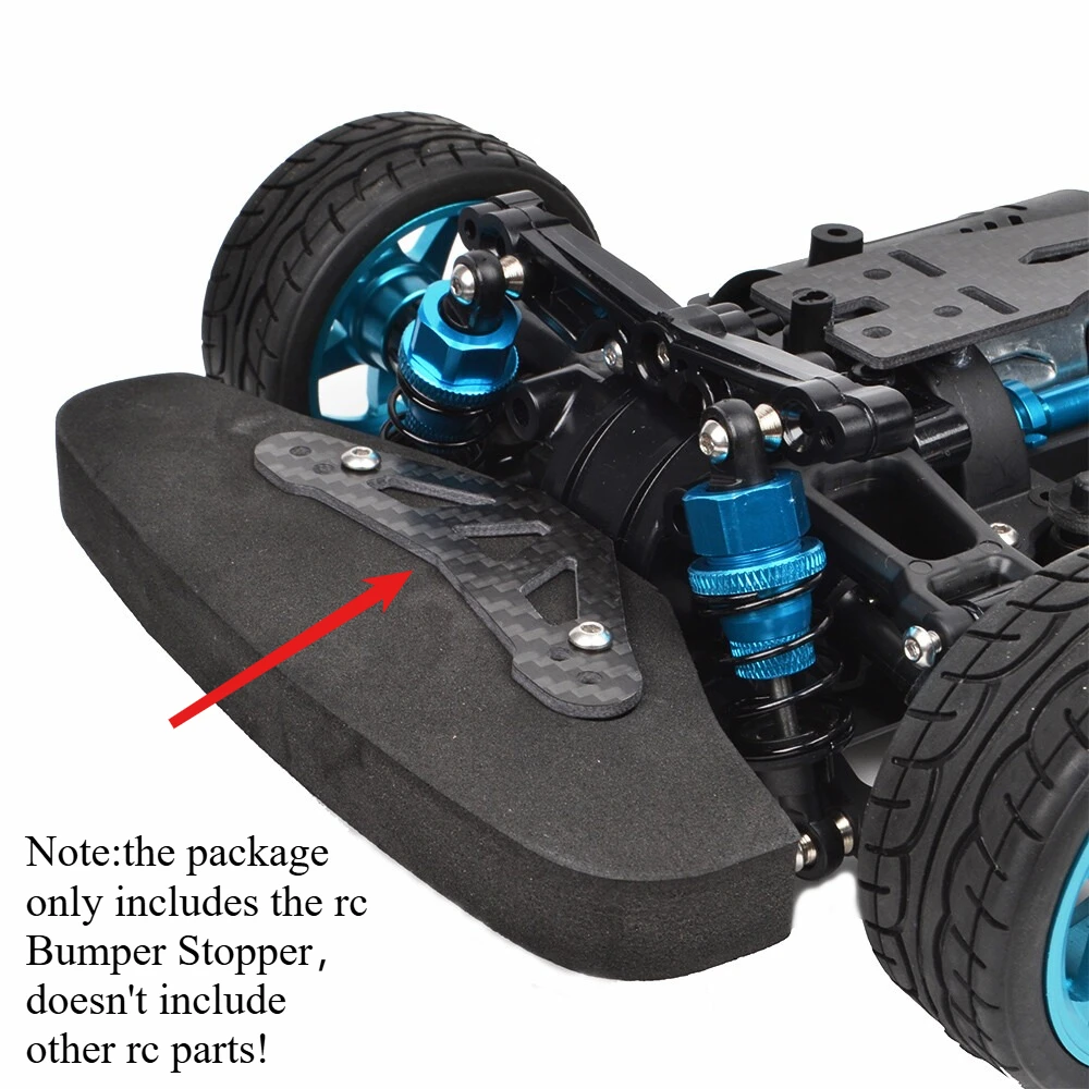 TT-01 Carbon Bumper Stopper for Tamiya TT01/TGS Replaced 53682 1/10 RC Upgrades