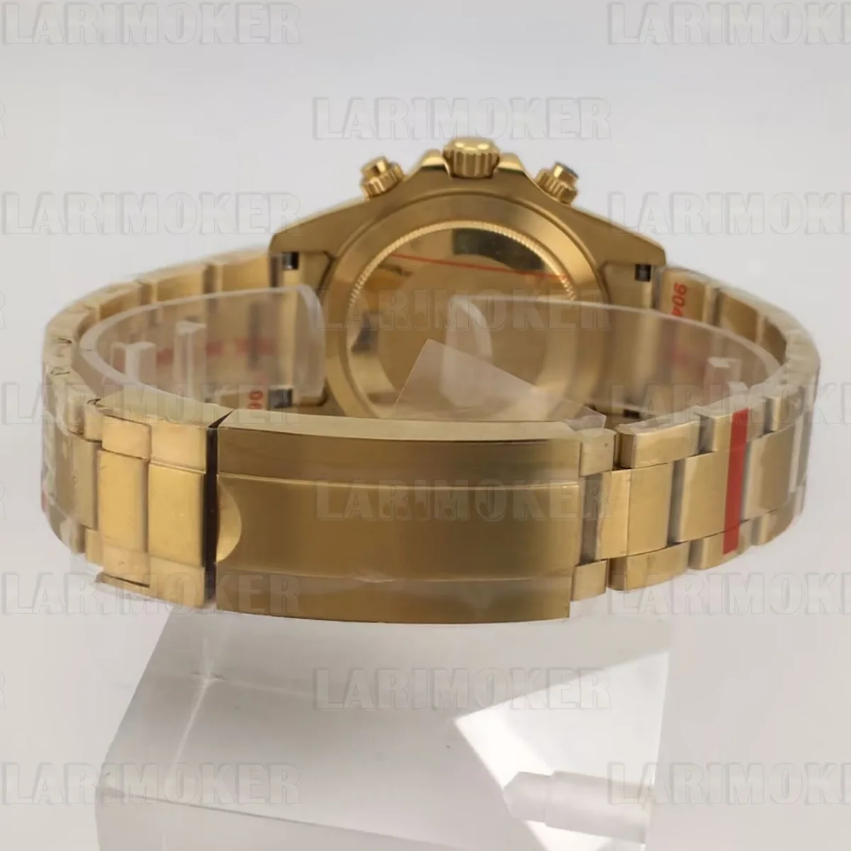 VK63 39mm 럭셔리 골드 쿼츠 크로노그래프 비즈니스 남성용 시계 VK63 무브먼트 사파이어 크리스탈 블랙 다이얼 고정 베젤