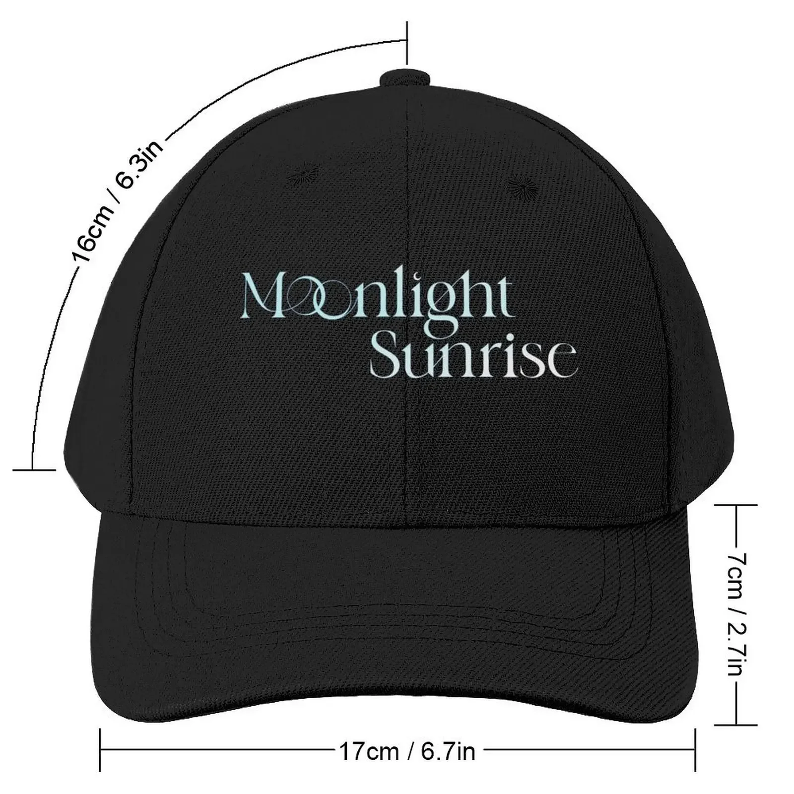 Twice Moonlight Sunrise Baseball Cap sun hat hiking hat Wild Ball Hat Trucker Women's Hats Men's