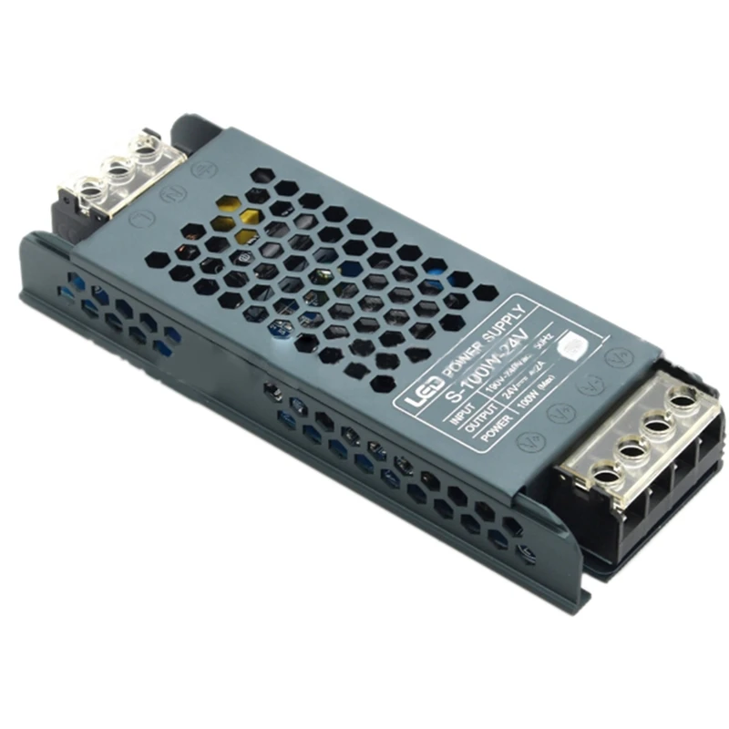 

AIAI DC 24V LED Light Strip Power Supply Low Voltage Light Strip Adapter Driver Linear Light Switching Power Supply