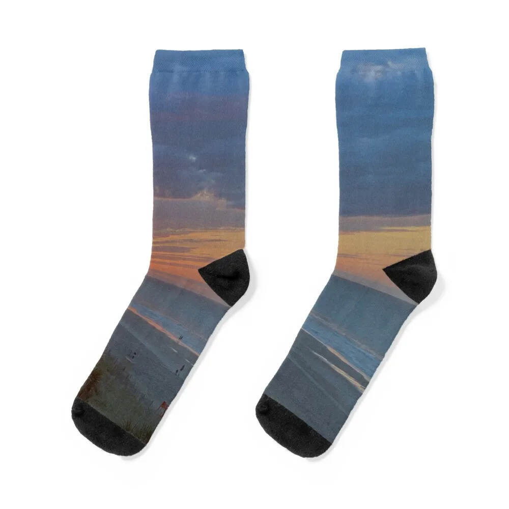 

Sunrise over Myrtle Beach Socks luxe ankle new year Hiking boots Socks For Man Women's