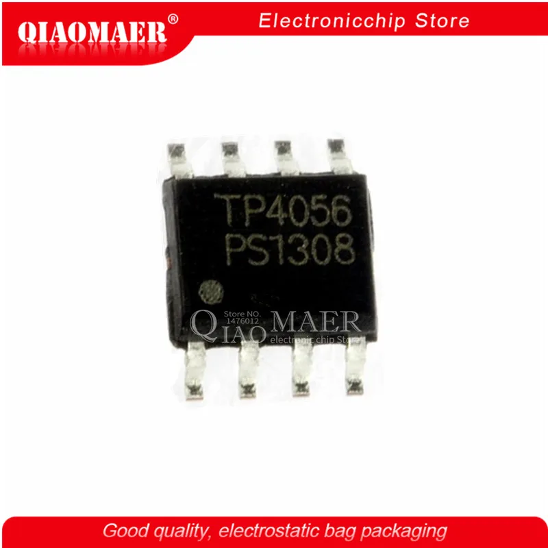 10PCS/LOT TP4056 TP4056 4056 4056A SOP8 456E TP4056E 1A linear lithium ion battery charger chip