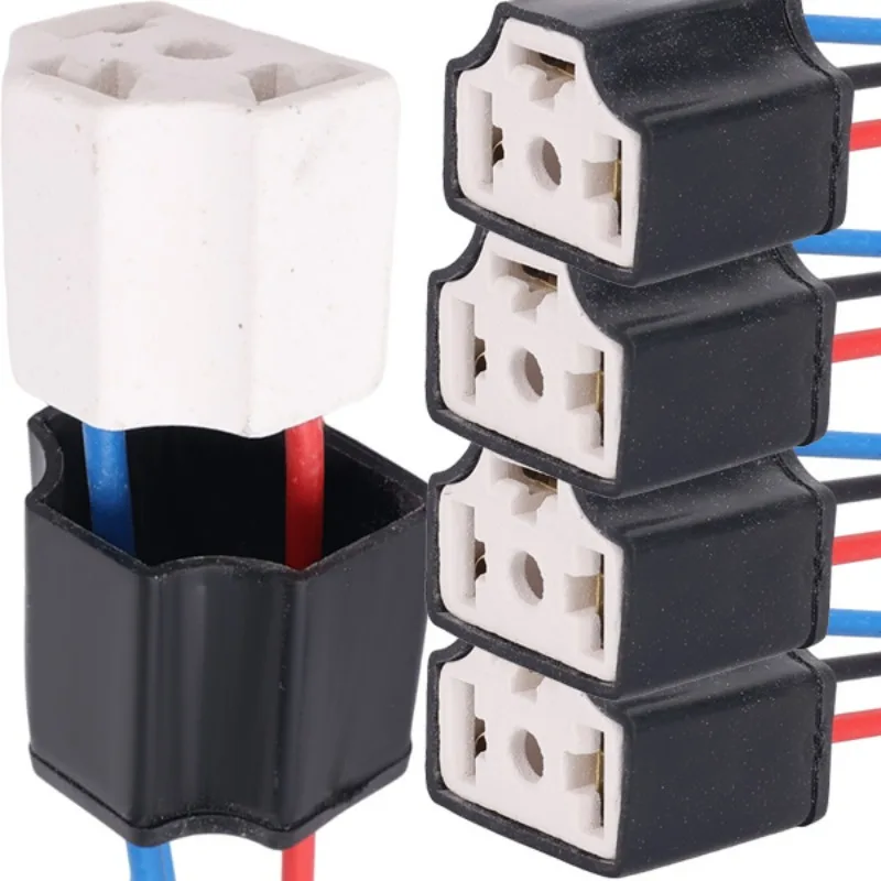 

Керамический разъем H4 для фар, высокотемпературный, 3-контактный, Plug and Play, замена для автомобилей, грузовиков, мотоциклов
