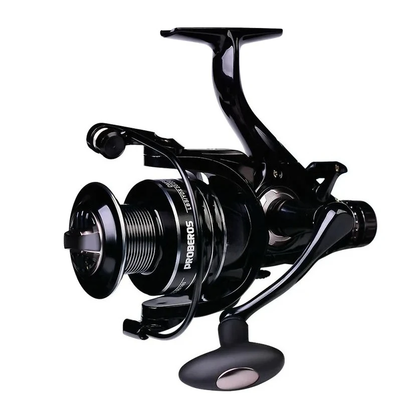 All Metal Wire Cup Fish Wheel Double Brake Design Super Strong Carp Fishing Feeder Spinning Reel for Saltwater