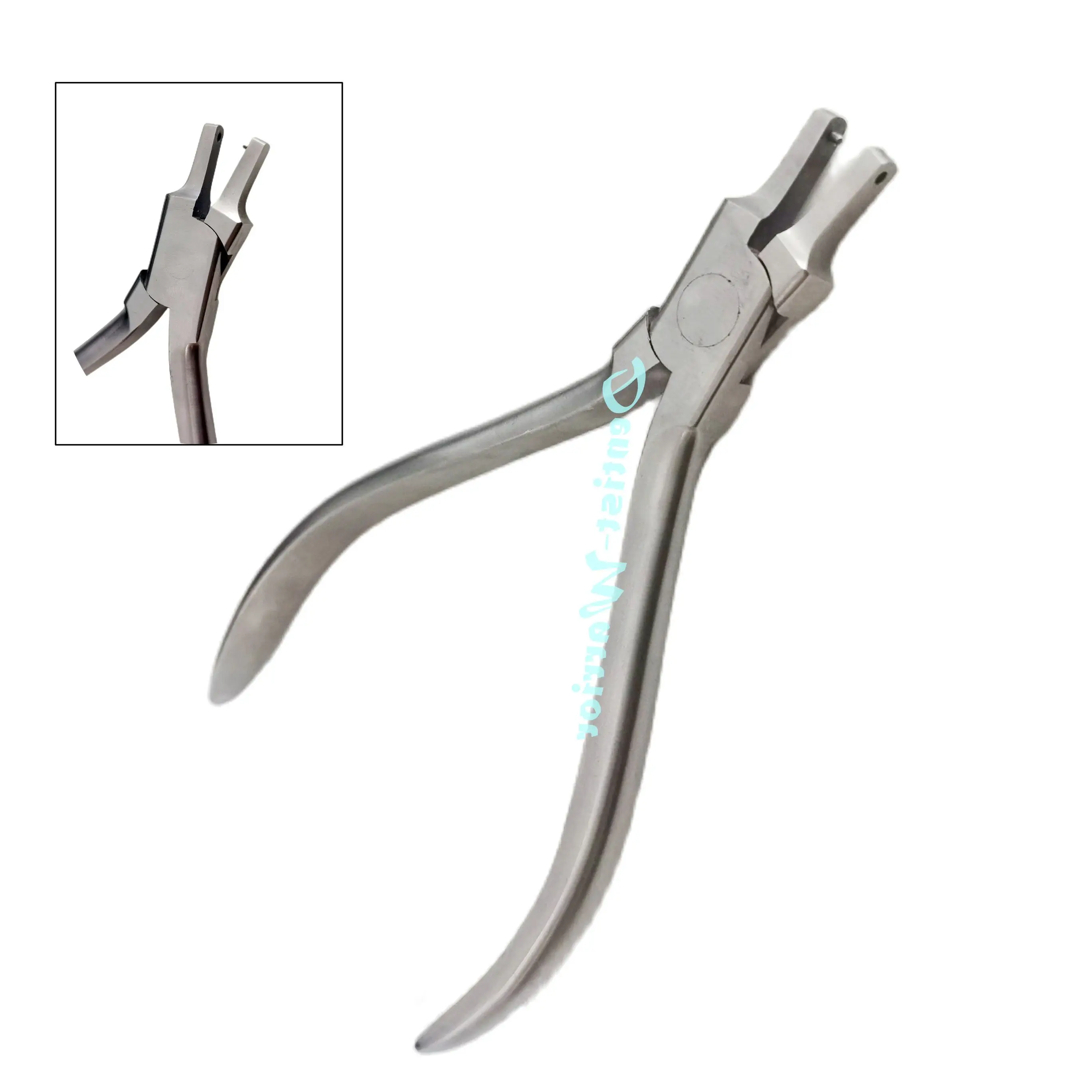 Dental Aligner Retainer Pliers Clear Brace Forceps Mini Dot Dimple Plier Buttons