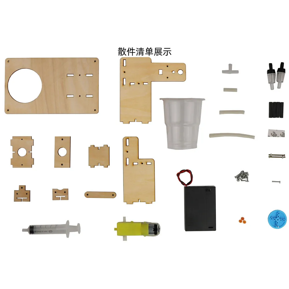 Fisica STEM Tecnologia Gadget Bambini Giocattoli scientifici Pompa acqua automatica Macchina Giocattoli educativi per bambini Artigianato fai-da-te