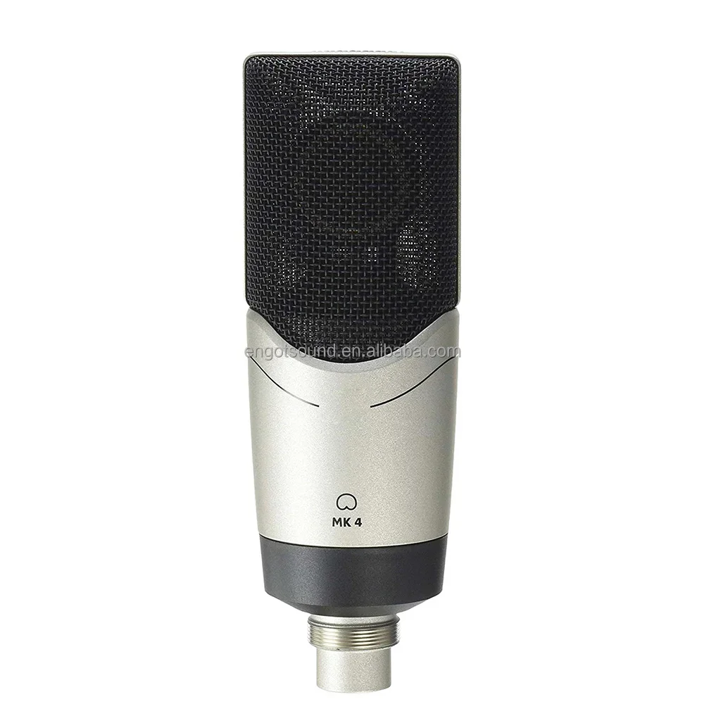 MK4 Professional Cardioid Dynamic Drum Microphone Karaoke Instrument Metal Micrfono Stage Performance Wired Drum Mic