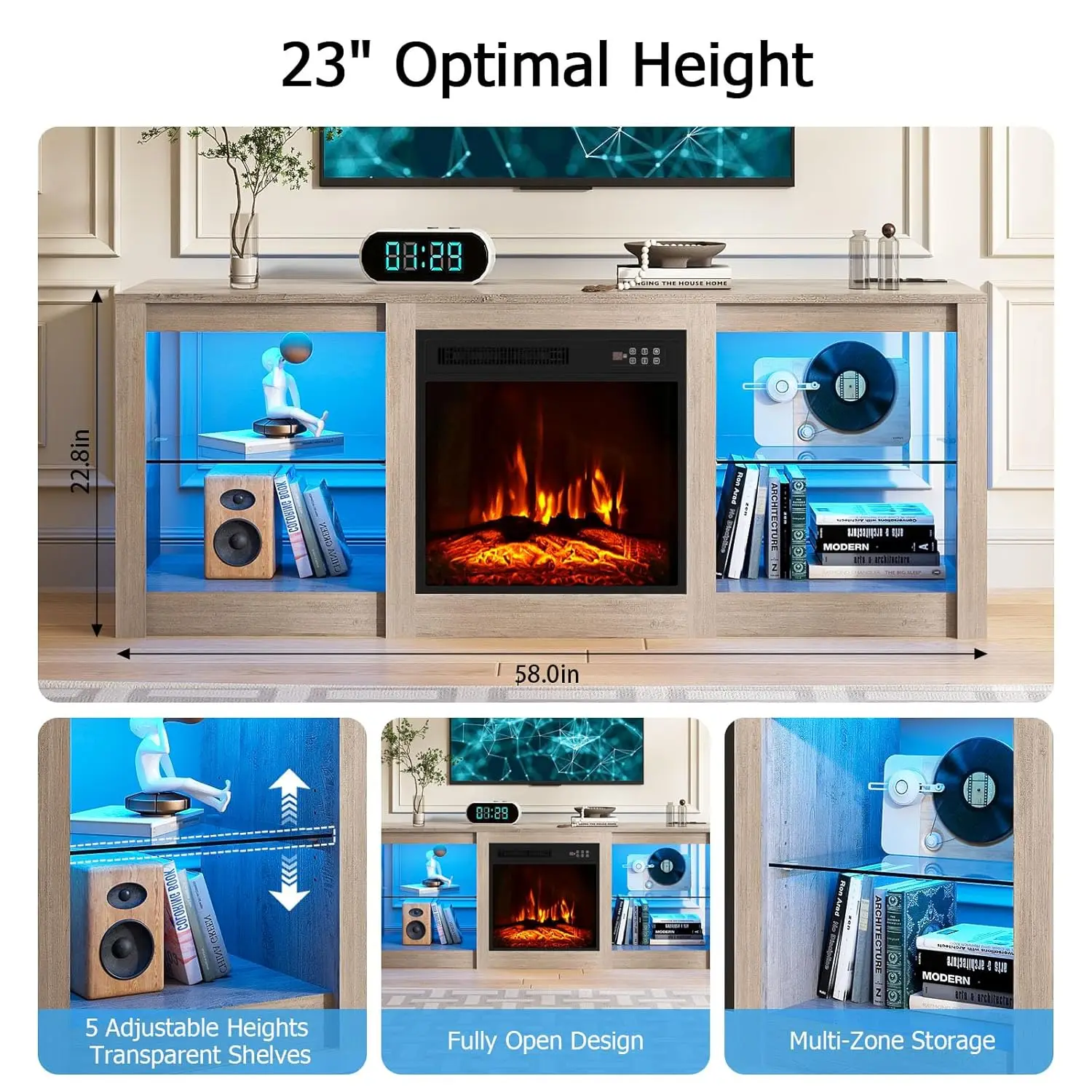 Thumbnail 4 - #20 Best Electric Fireplace Heaters to Buy In 2026