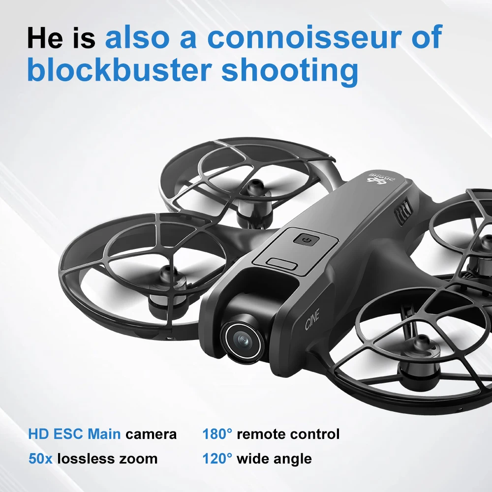 V666 Mini Rc Drone 8K HD 4ch 6-Axis Headless Mode Helicopter 360° Flip Remote Control Quadcopter Toys Mini Drone Fors Kid Gifts