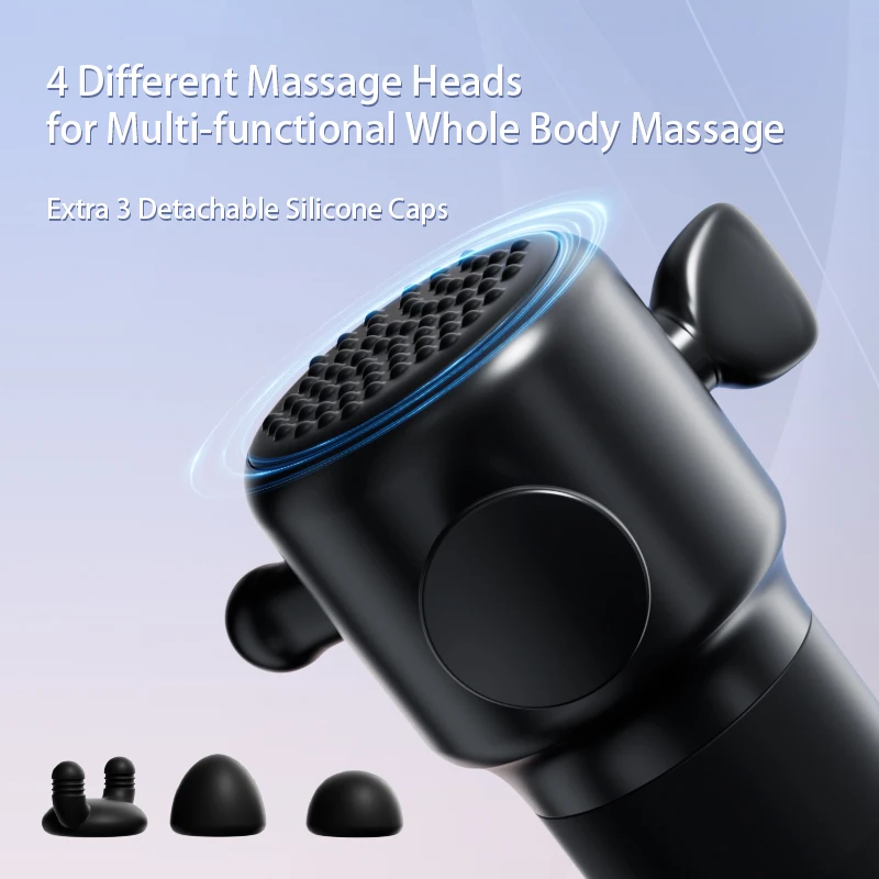 Professional Therapy Handheld Deep Tissue Vibration Massager for Full Body Pain Relief & Fascial Limitation