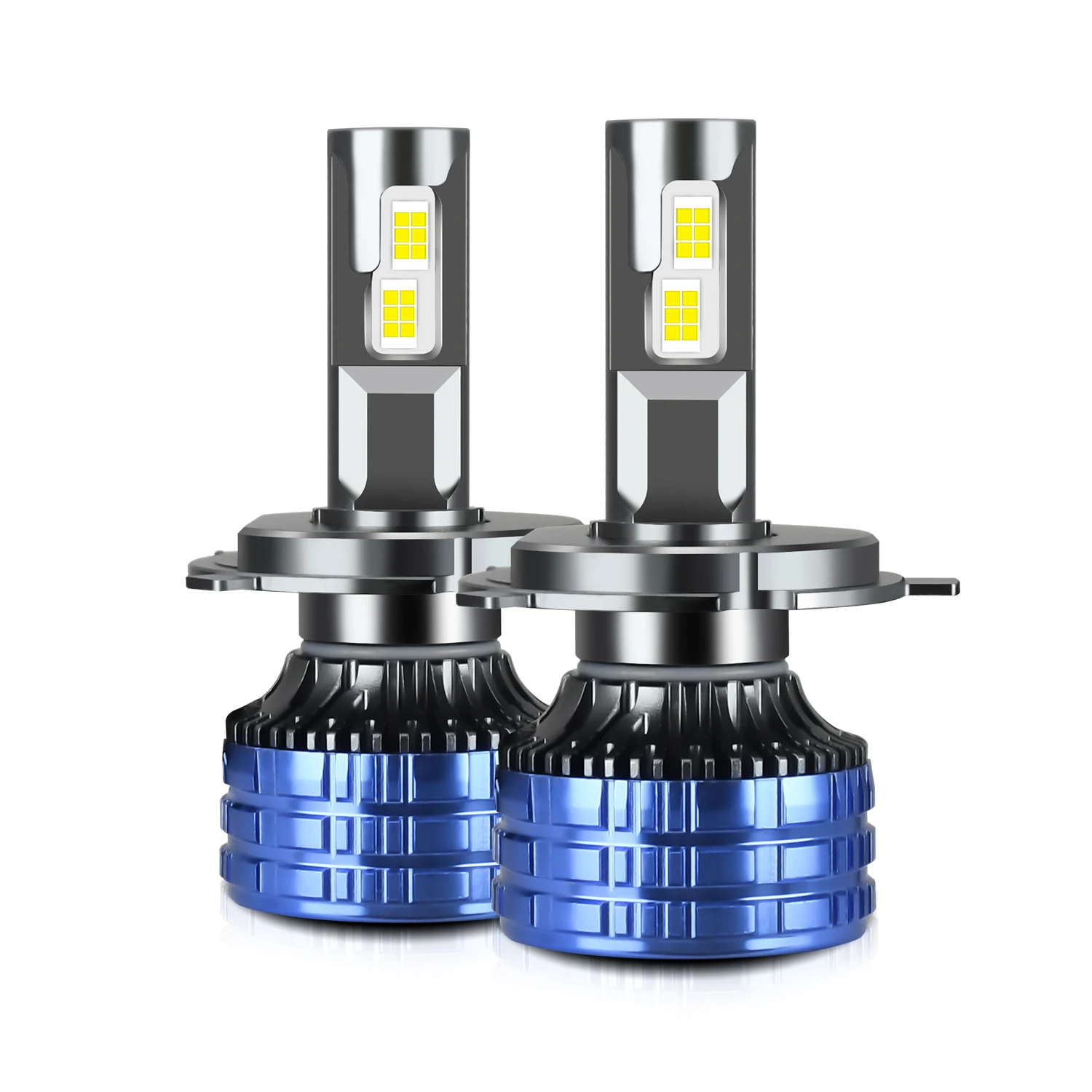 2PCS H4 H7 LED Headlight 9005/HB3 9006/HB4 9012 H13 H1 H11 H13 Headlamp Bulbs 6000k 60W 12000LM Auto Driving Running Car Light