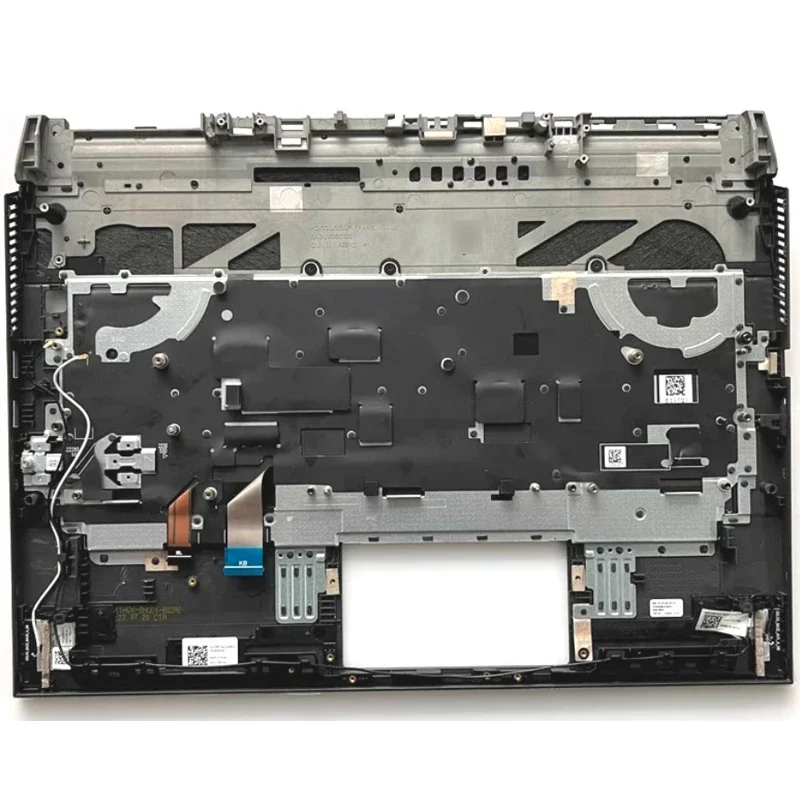 New For G16 7620 7625 Laptop LCD Back Cover Front Bezel Upper Palmrest Bottom Base Case Keyboard Hinges