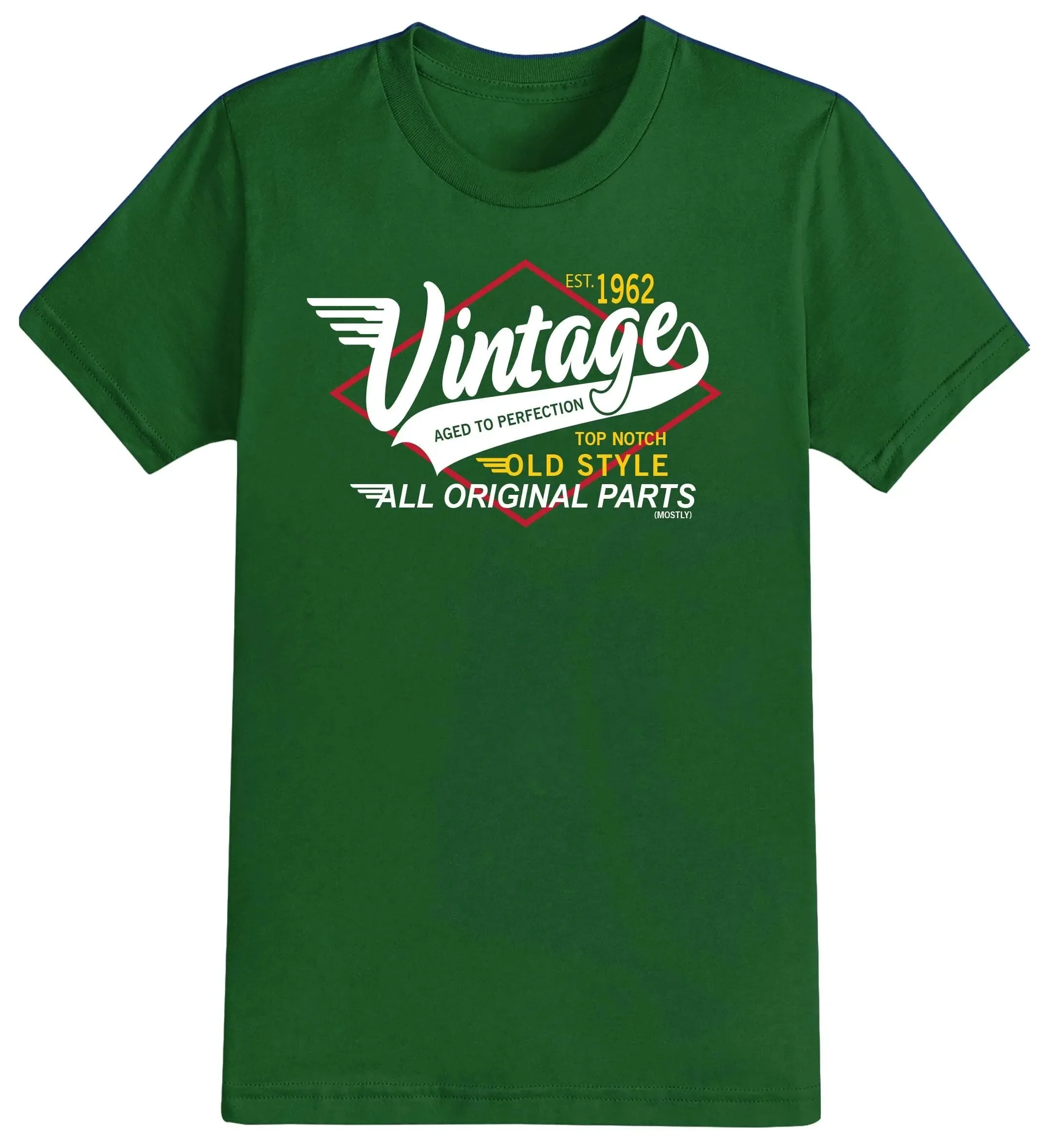 Camiseta para hombre, 60 cumpleaños, estilo vintage de los años 60, año 1962, regalo divertido, 60 años, 2023